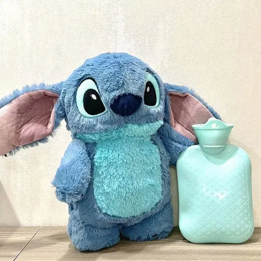 Stitch Winter Plush Hot Water Bottle